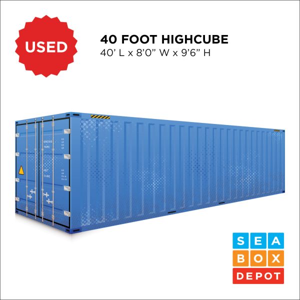 Used 40' Highcube