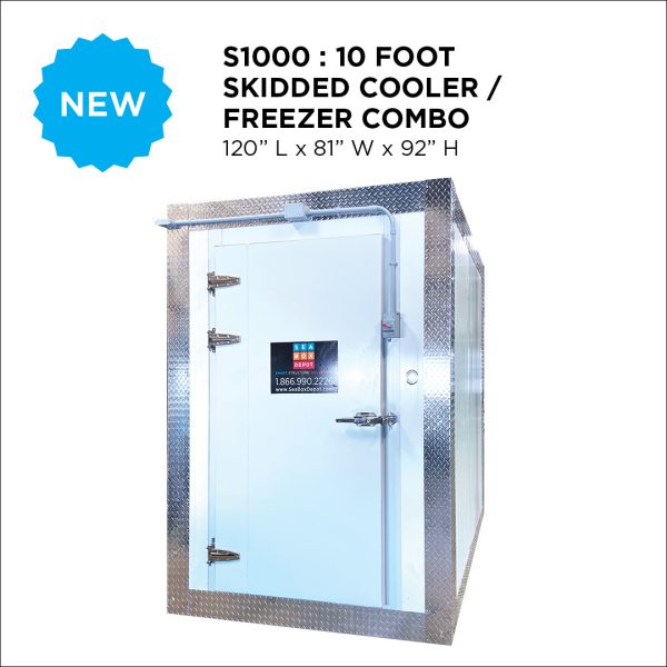 S1000 10' Skidded Cooler / Freezer Combo - Image 4