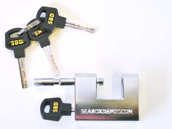 Package of 2 Shipping Container Locks 60mm - Image 5