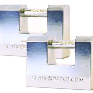 Package of 2 Shipping Container Locks 60mm