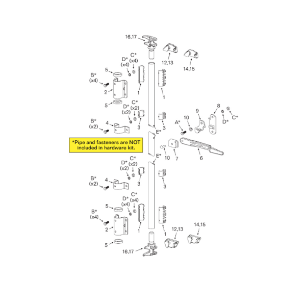 Container Door Hardware Pack - Image 2